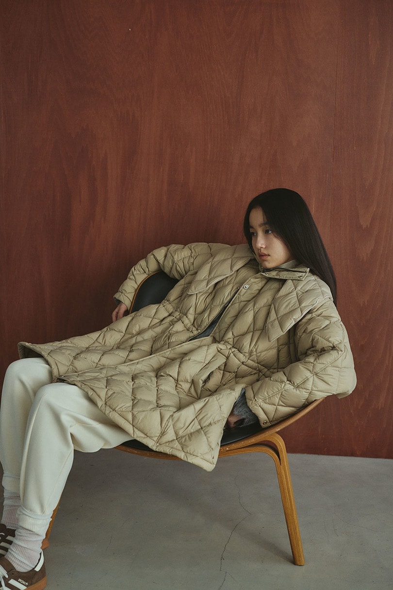 【別注】TAIONロングダウンコート 詳細画像 BEG 5