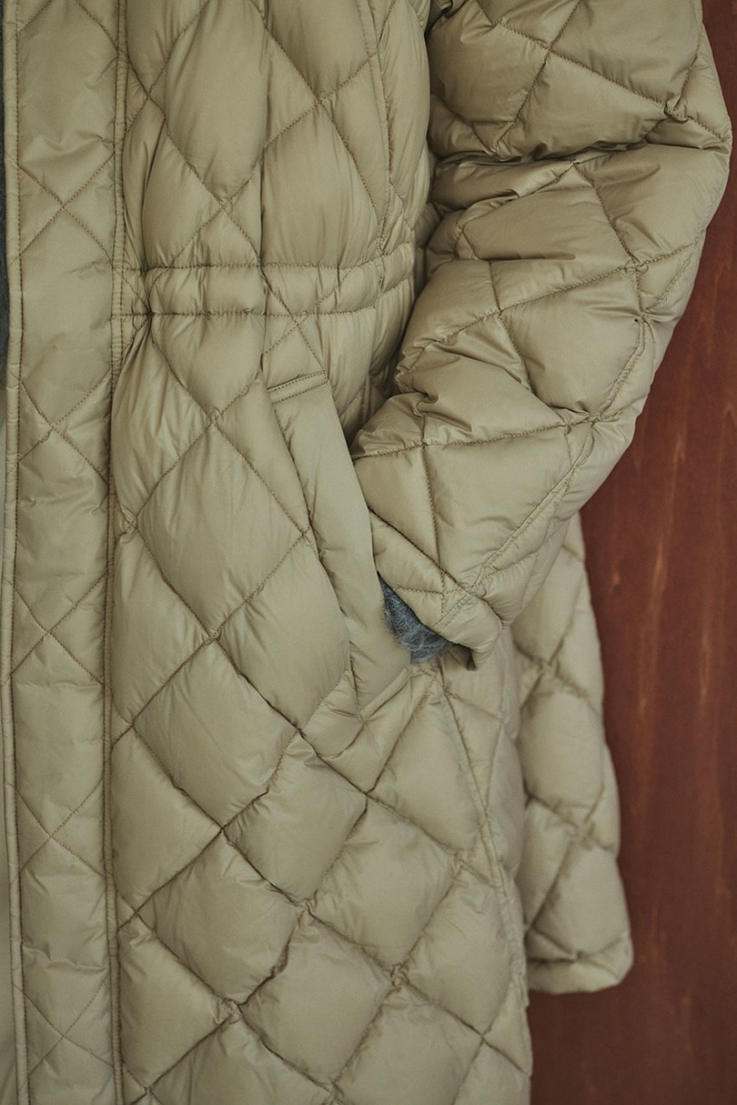 【別注】TAIONロングダウンコート 詳細画像 BEG 7