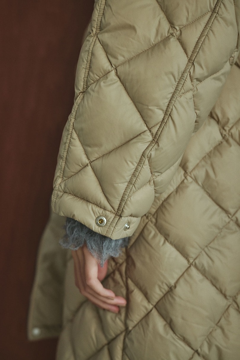 【別注】TAIONロングダウンコート 詳細画像 BEG 8