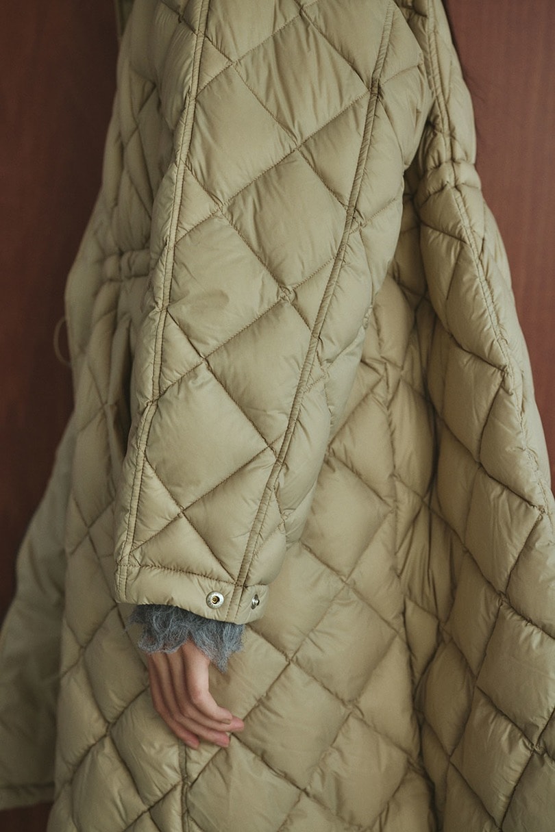 【別注】TAIONロングダウンコート 詳細画像 BEG 9