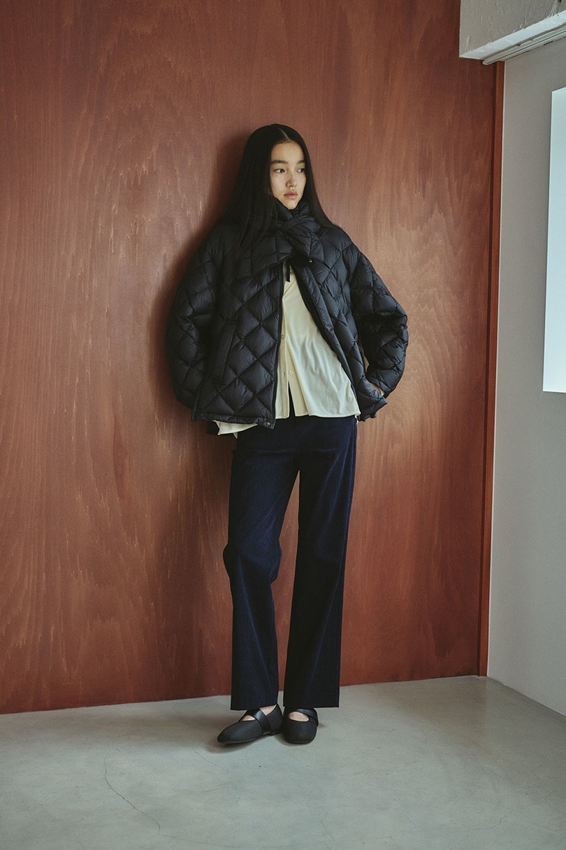 【別注】TAIONダウンスカーフマフラー 詳細画像 BLK 3