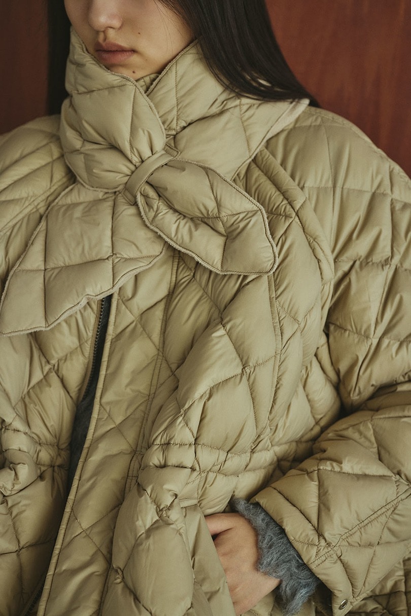 【別注】TAIONダウンスカーフマフラー 詳細画像 BEG 2