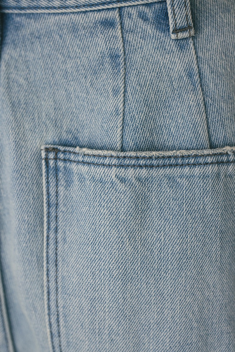 タックワイドルーズデニム 詳細画像 L/BLU 10