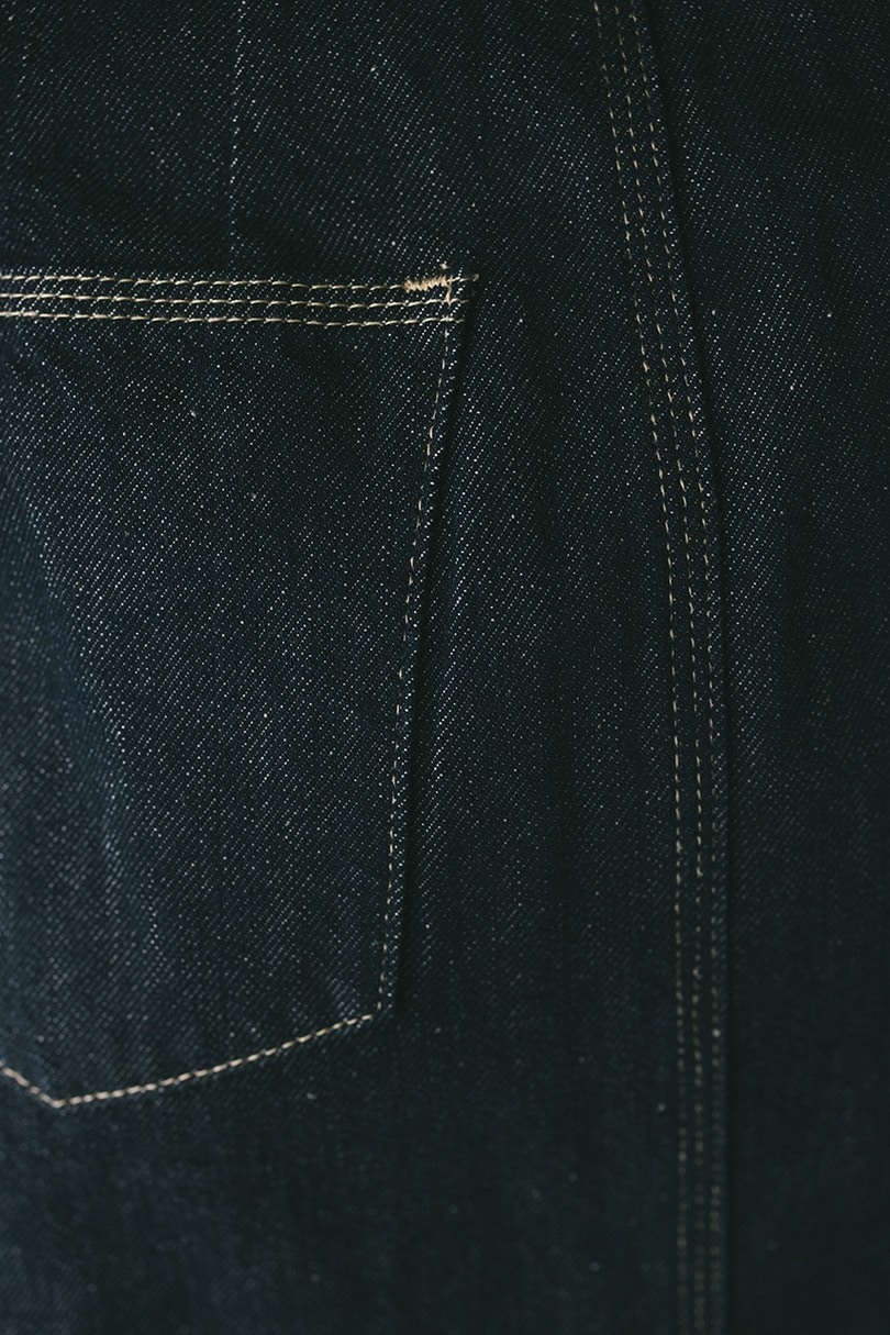 ラップデザインデニムスカート 詳細画像 IDG 10