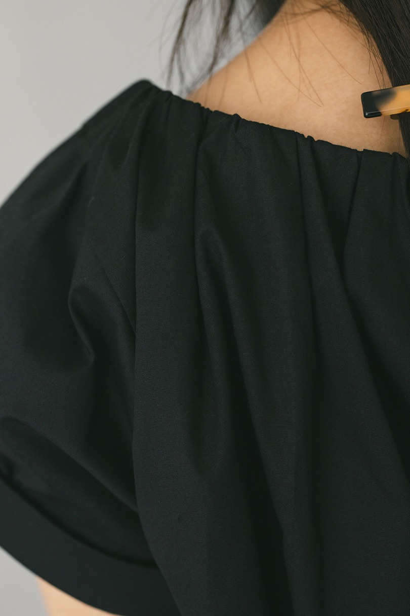 ショルダーギャザートップ 詳細画像 BLK 10