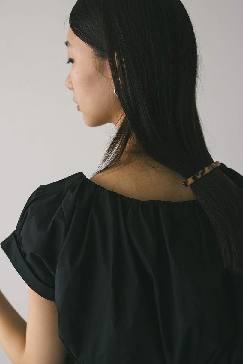 ショルダーギャザートップ 詳細画像 BLK 9