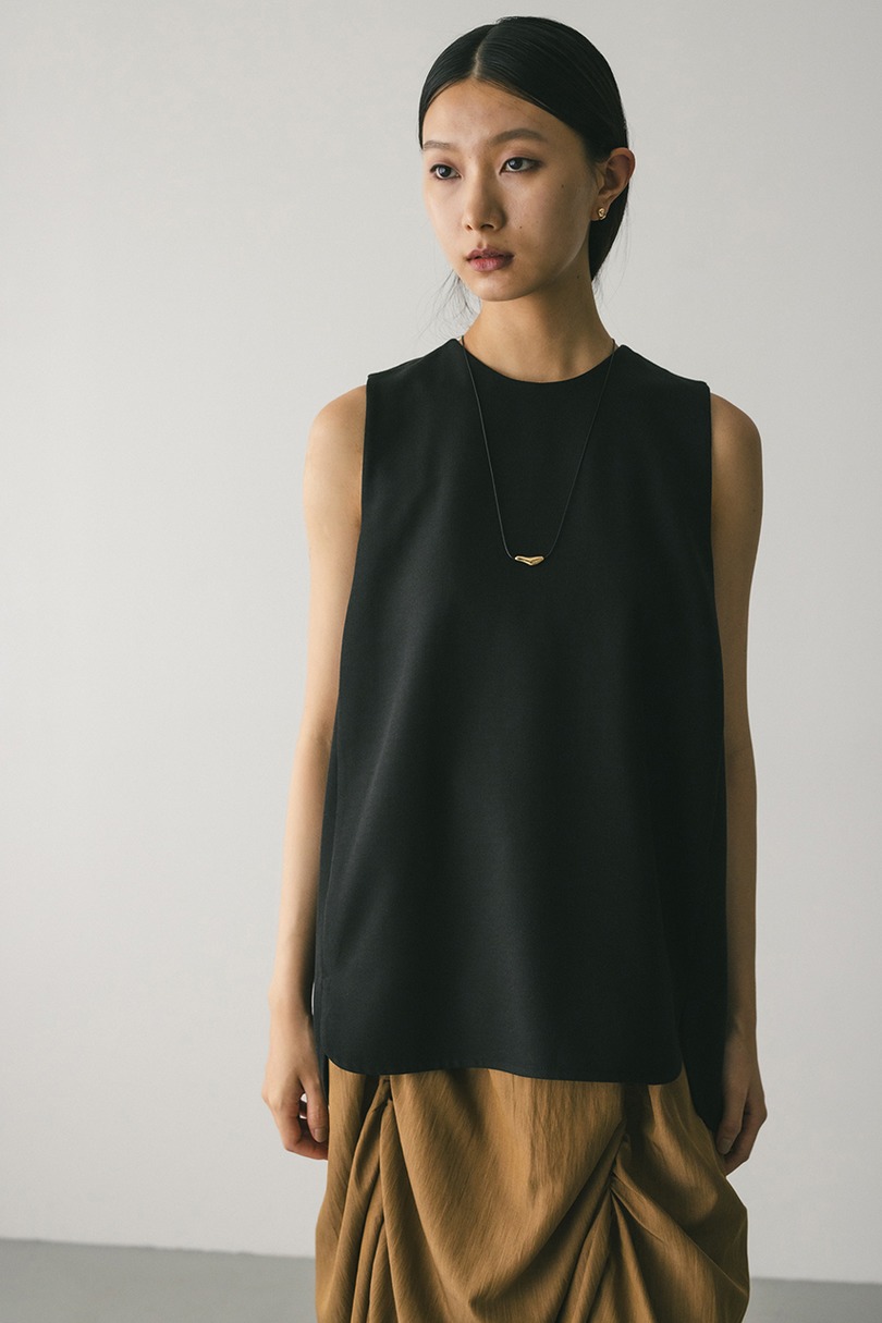 ラウンドフォルムブラウス 詳細画像 BLK 2