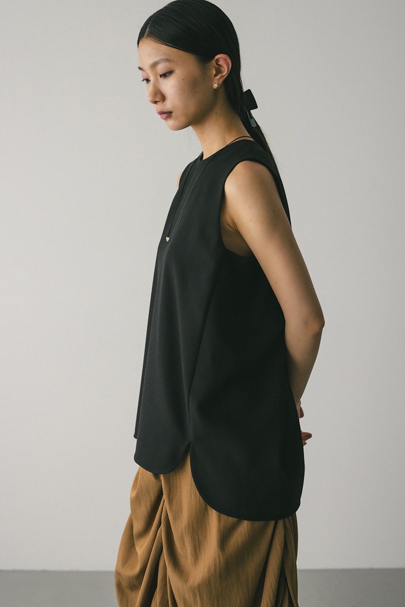 ラウンドフォルムブラウス 詳細画像 BLK 3