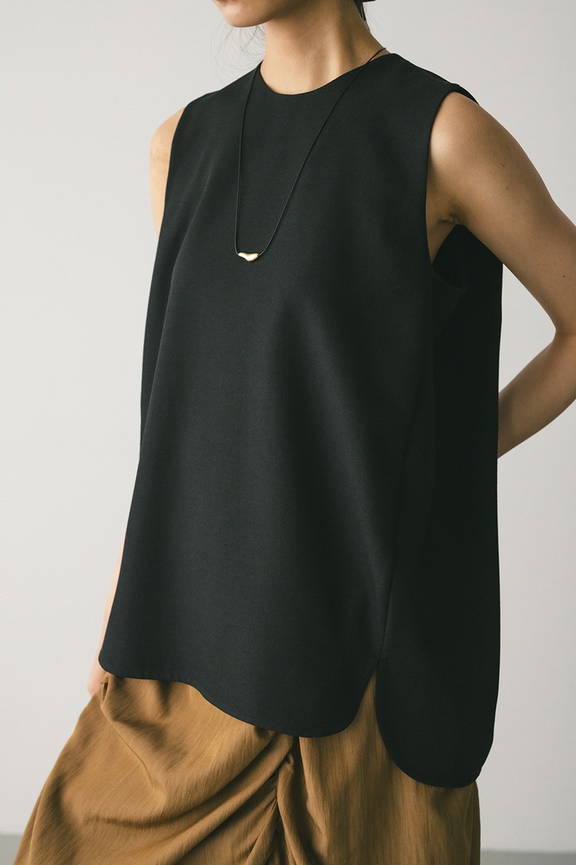 ラウンドフォルムブラウス 詳細画像 BLK 4