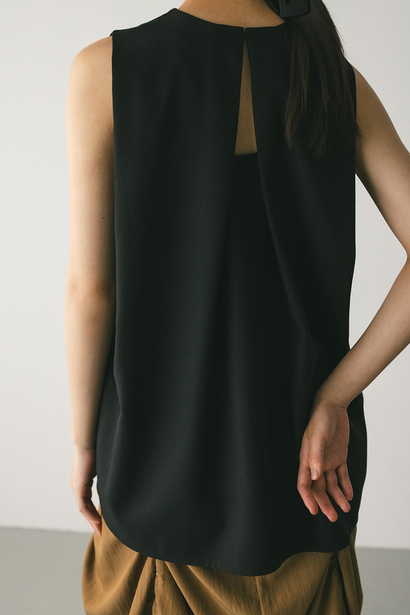 ラウンドフォルムブラウス 詳細画像 BLK 5