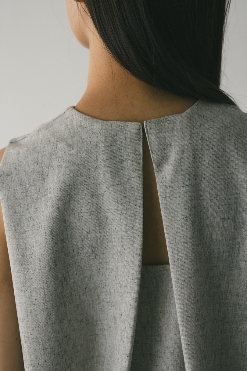 ラウンドフォルムブラウス 詳細画像 GRY 11