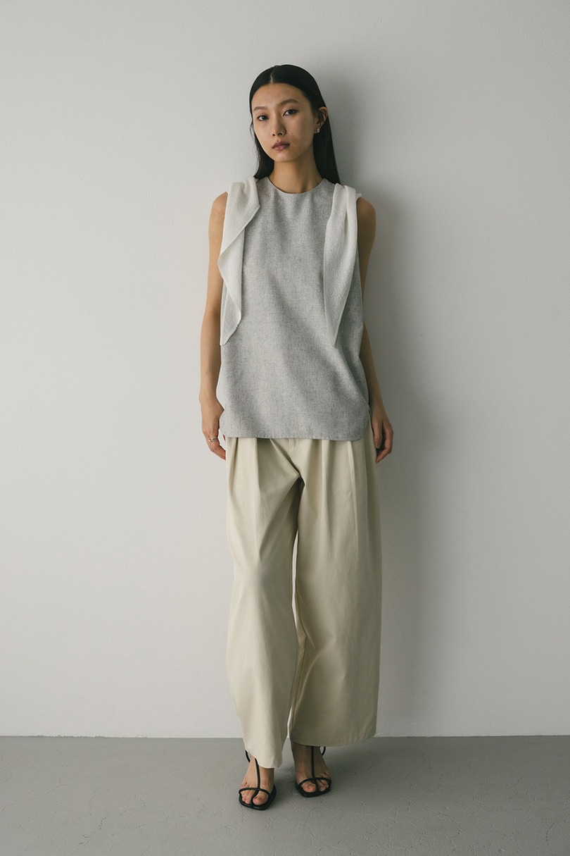 ラウンドフォルムブラウス 詳細画像 GRY 2