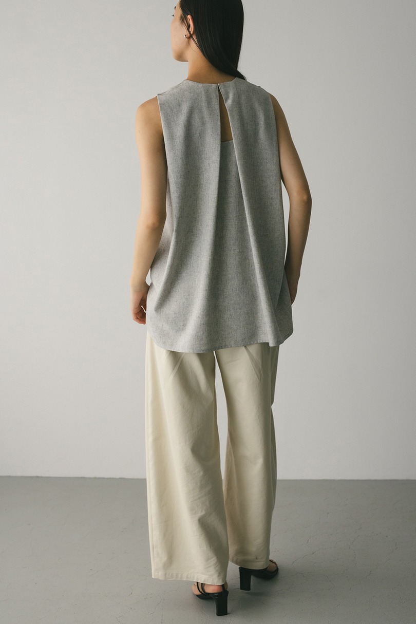 ラウンドフォルムブラウス 詳細画像 GRY 4