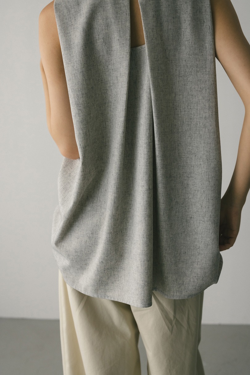 ラウンドフォルムブラウス 詳細画像 GRY 9