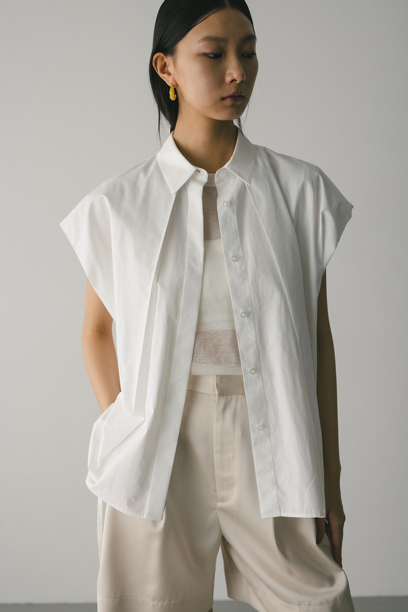 フロントタックボクシーシャツ