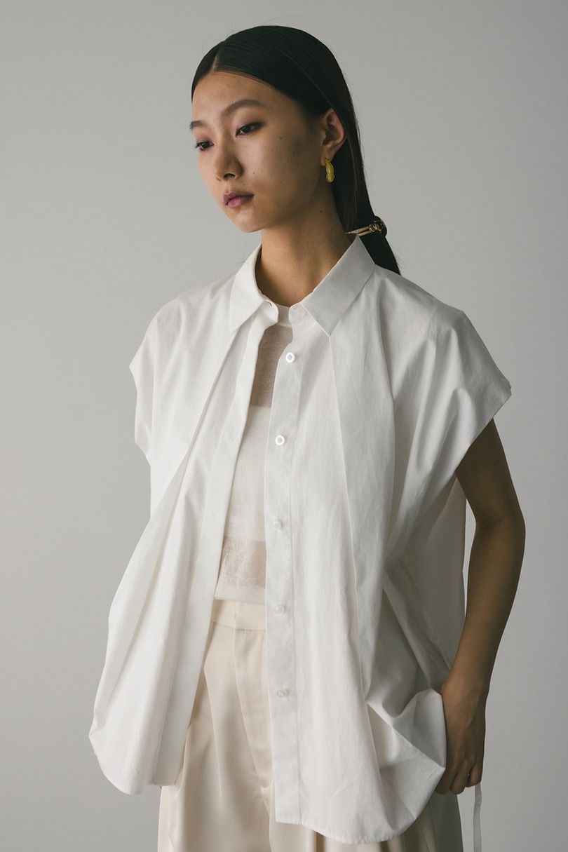 フロントタックボクシーシャツ 詳細画像 WHT 3