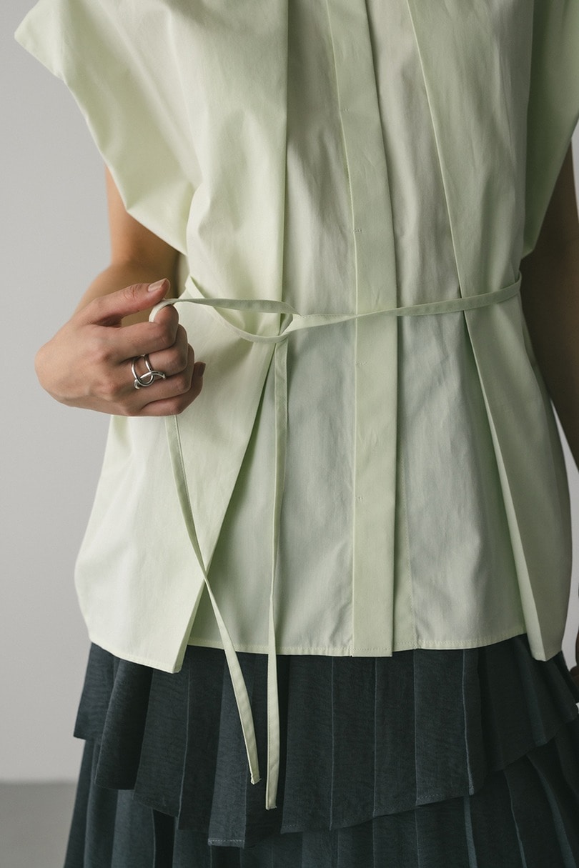 フロントタックボクシーシャツ 詳細画像 L/GRN 10