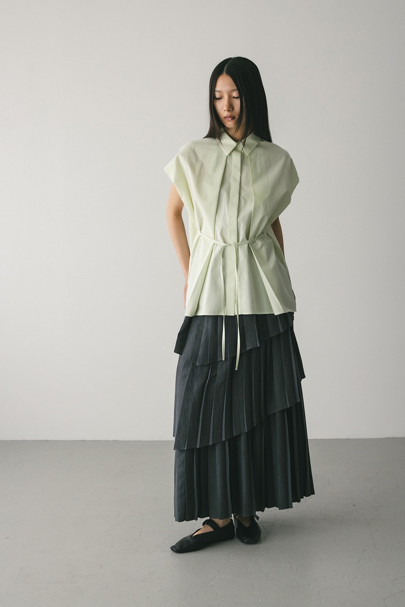 フロントタックボクシーシャツ 詳細画像 L/GRN 3