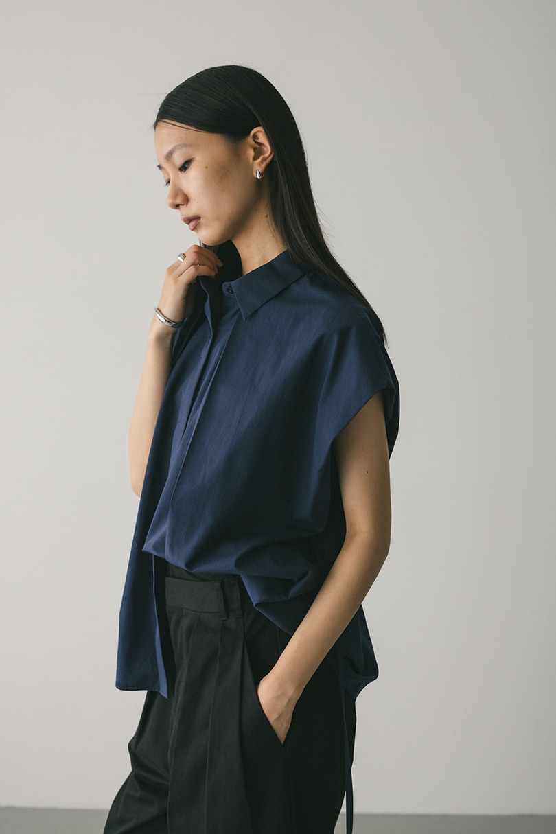 フロントタックボクシーシャツ 詳細画像 NVY 3