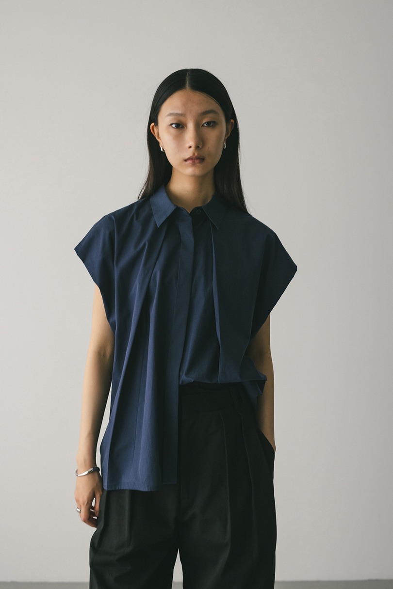 フロントタックボクシーシャツ 詳細画像 NVY 4