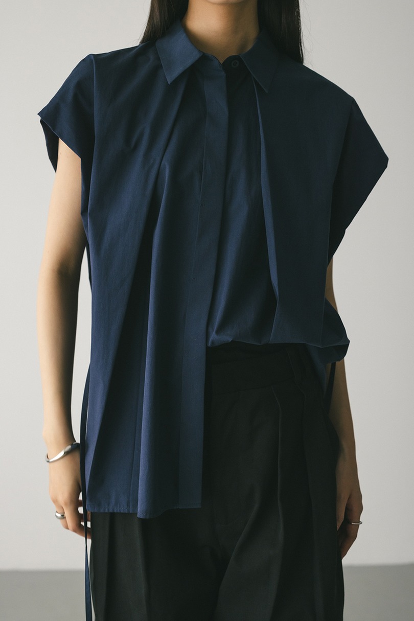 フロントタックボクシーシャツ 詳細画像 NVY 5