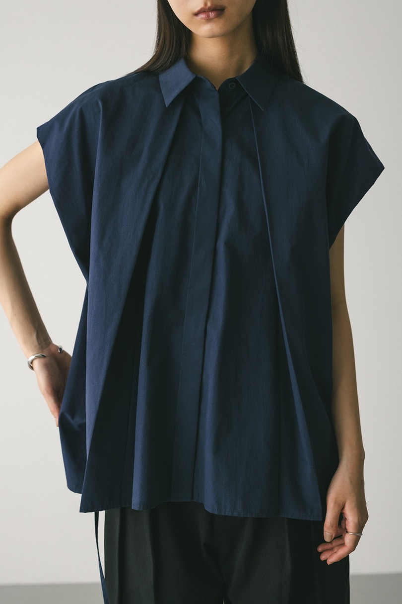 フロントタックボクシーシャツ 詳細画像 NVY 7