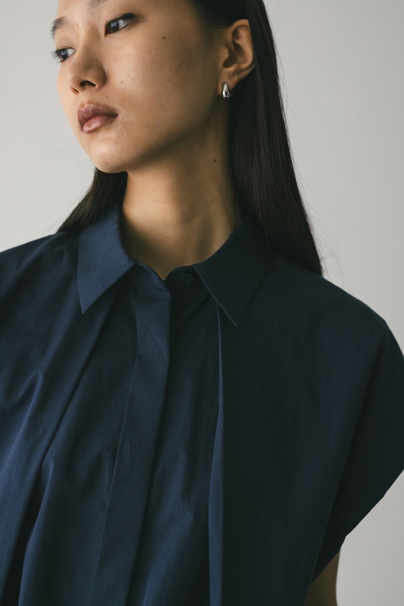 フロントタックボクシーシャツ 詳細画像 NVY 9