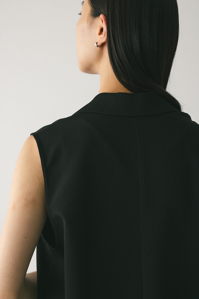 ワンボタンルーズベスト 詳細画像 BLK 6