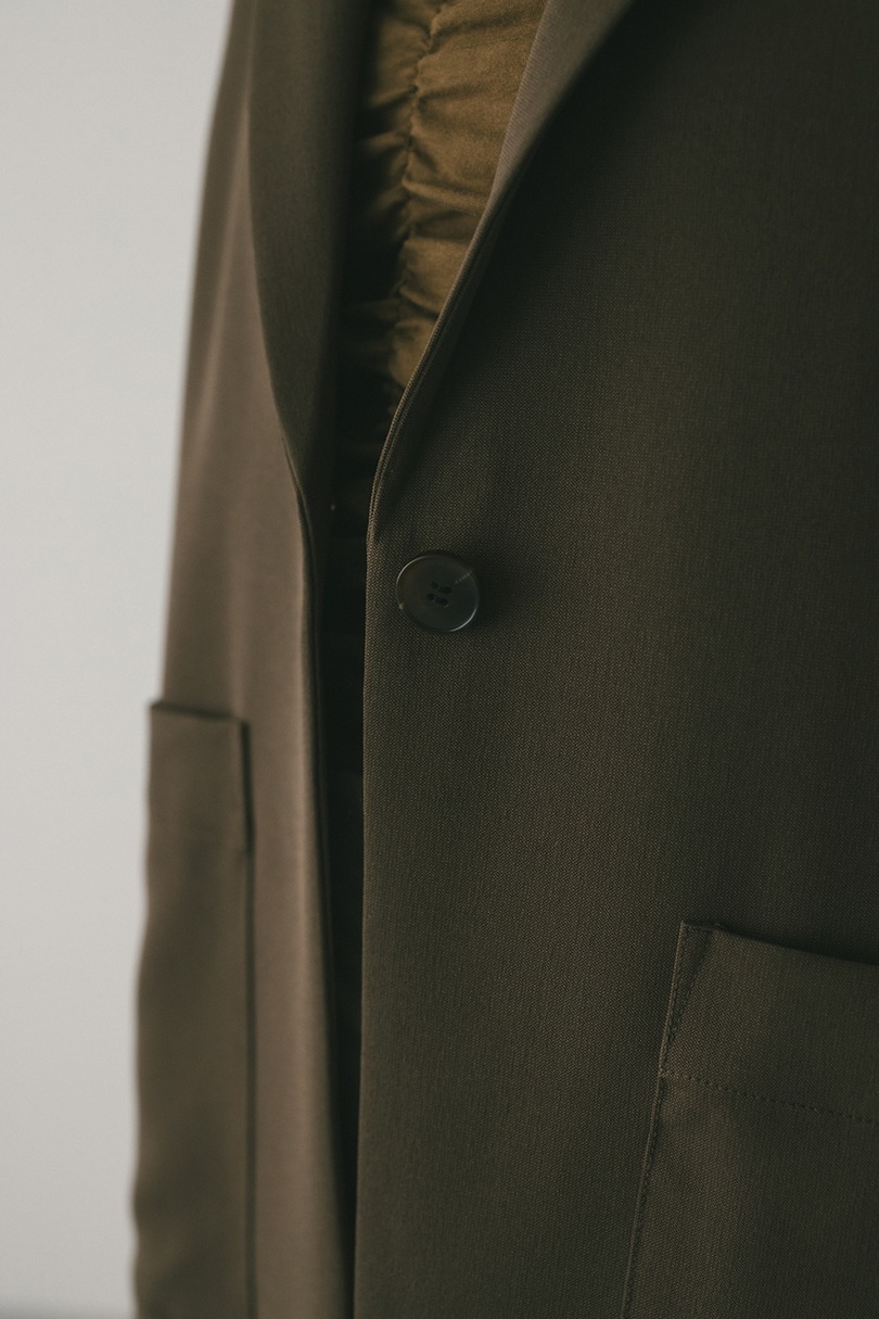 ワンボタンルーズベスト 詳細画像 BRN 10