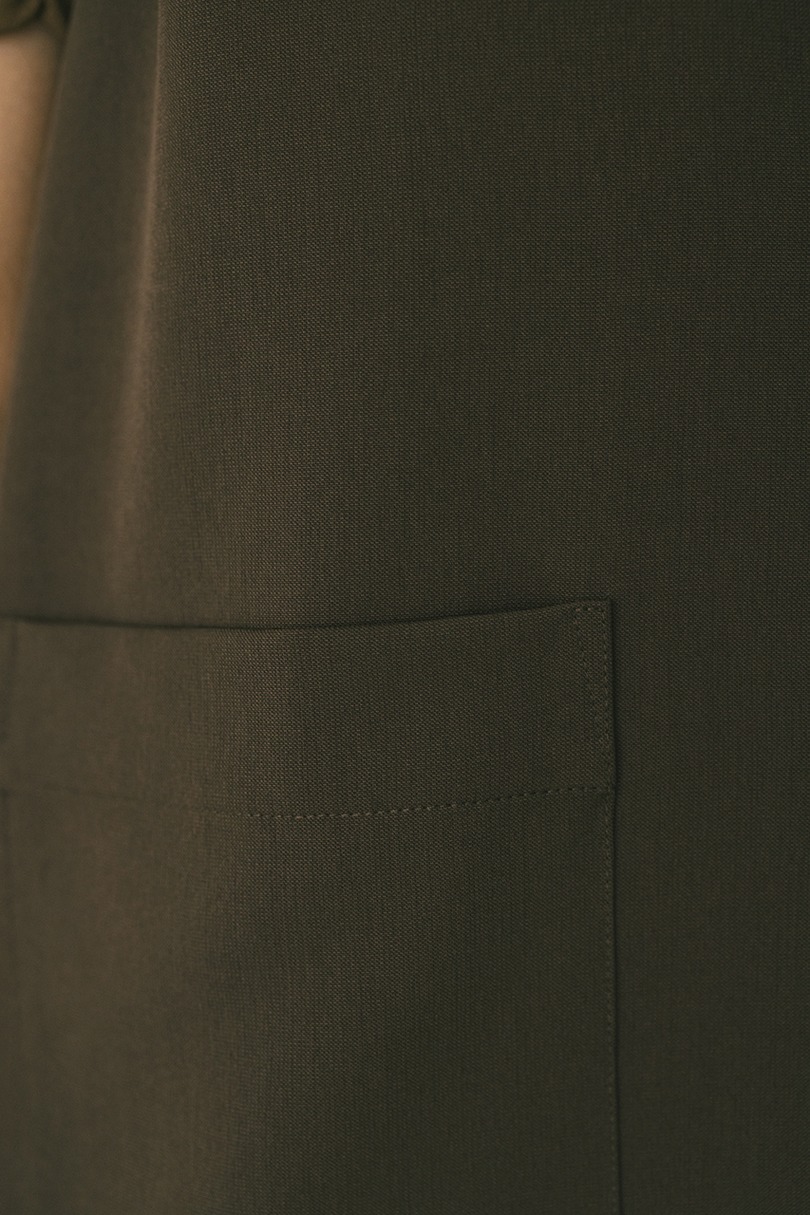 ワンボタンルーズベスト 詳細画像 BRN 13