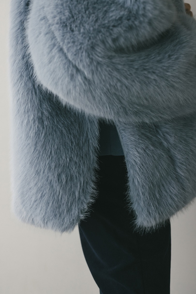 ノーカラーファージャケット 詳細画像 SAX 11