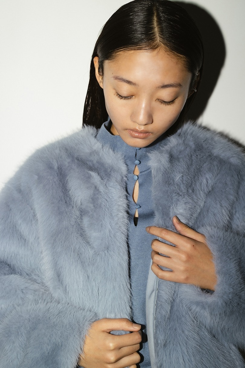 ノーカラーファージャケット 詳細画像 SAX 3