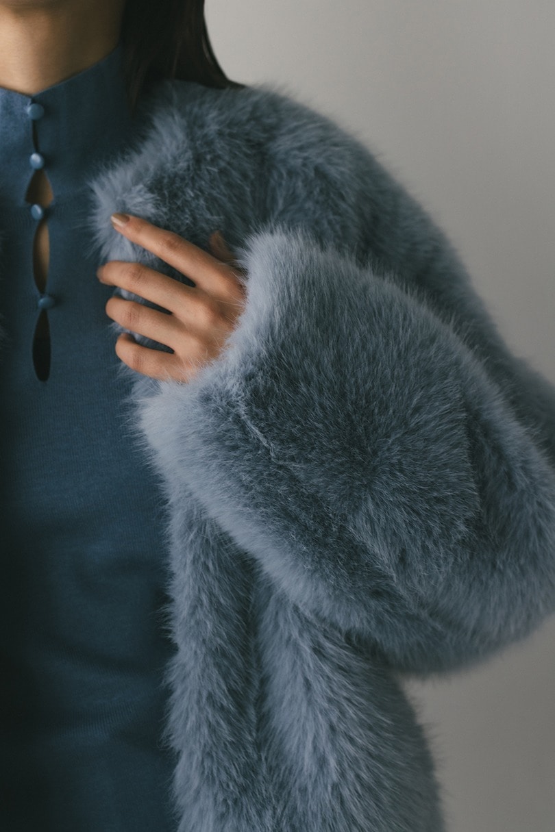 ノーカラーファージャケット 詳細画像 SAX 7