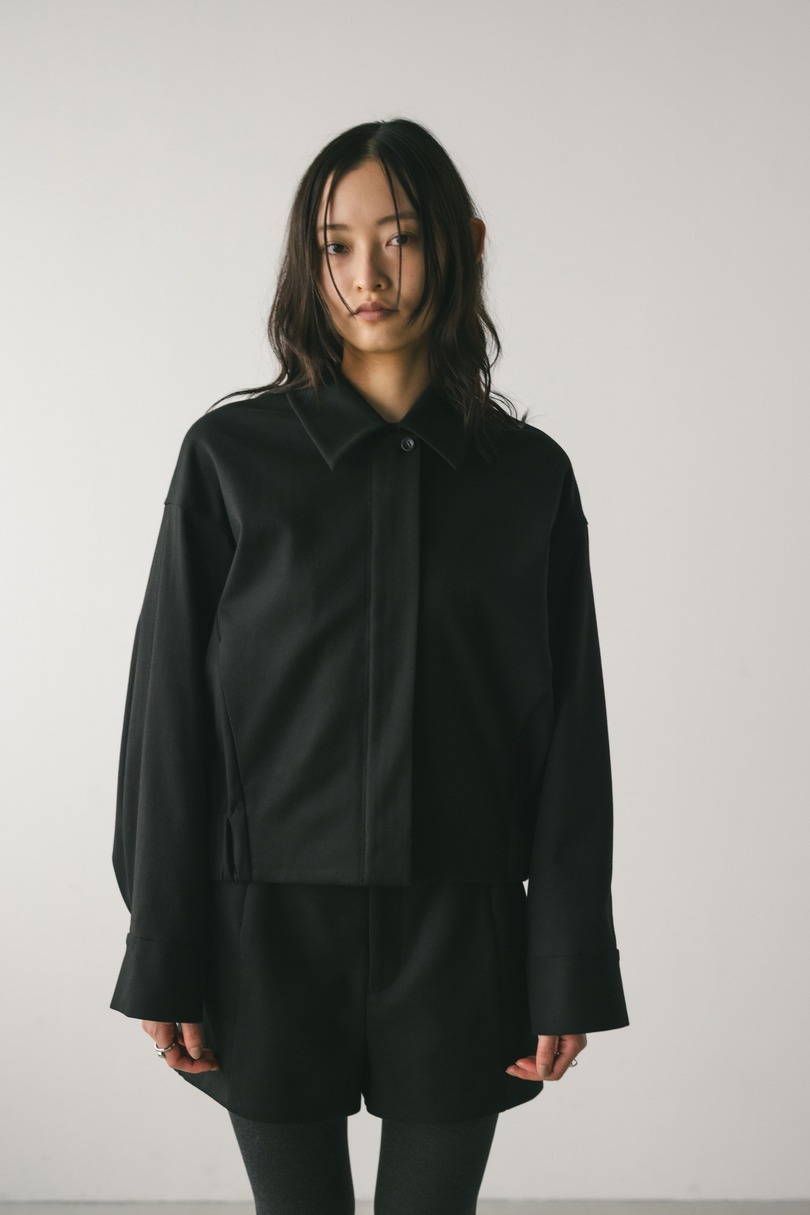 ワイドスリーブブルゾン 詳細画像 BLK 4