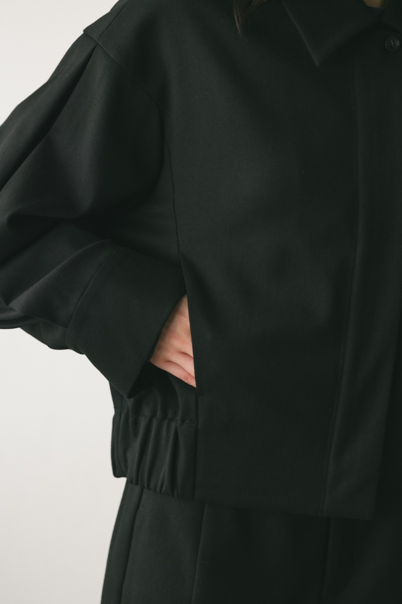 ワイドスリーブブルゾン 詳細画像 BLK 9