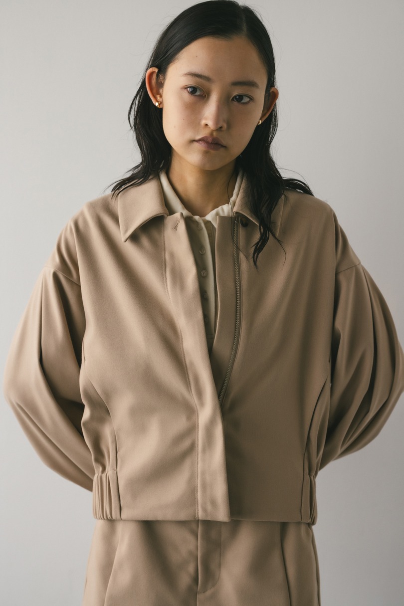 ワイドスリーブブルゾン 詳細画像 BEG 5