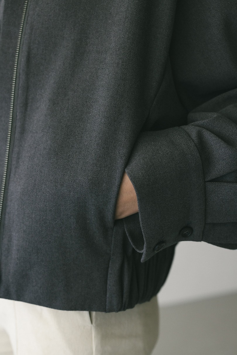 ワイドスリーブブルゾン 詳細画像 GRY 12