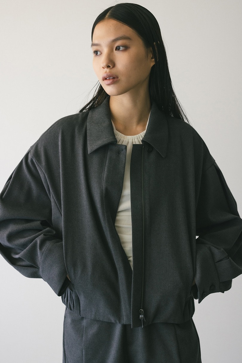 ワイドスリーブブルゾン 詳細画像 GRY 5