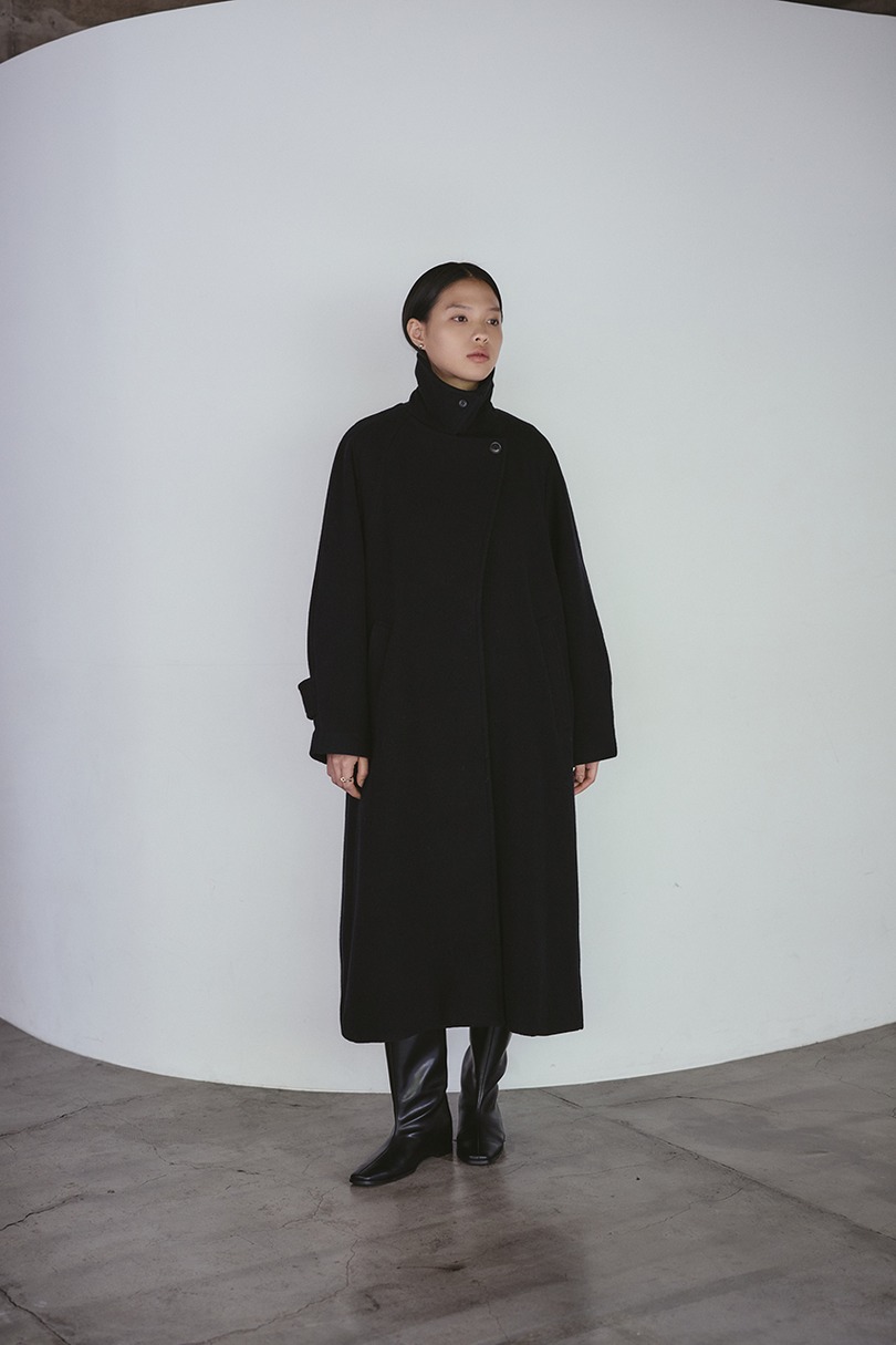 2WAYウールロングコート