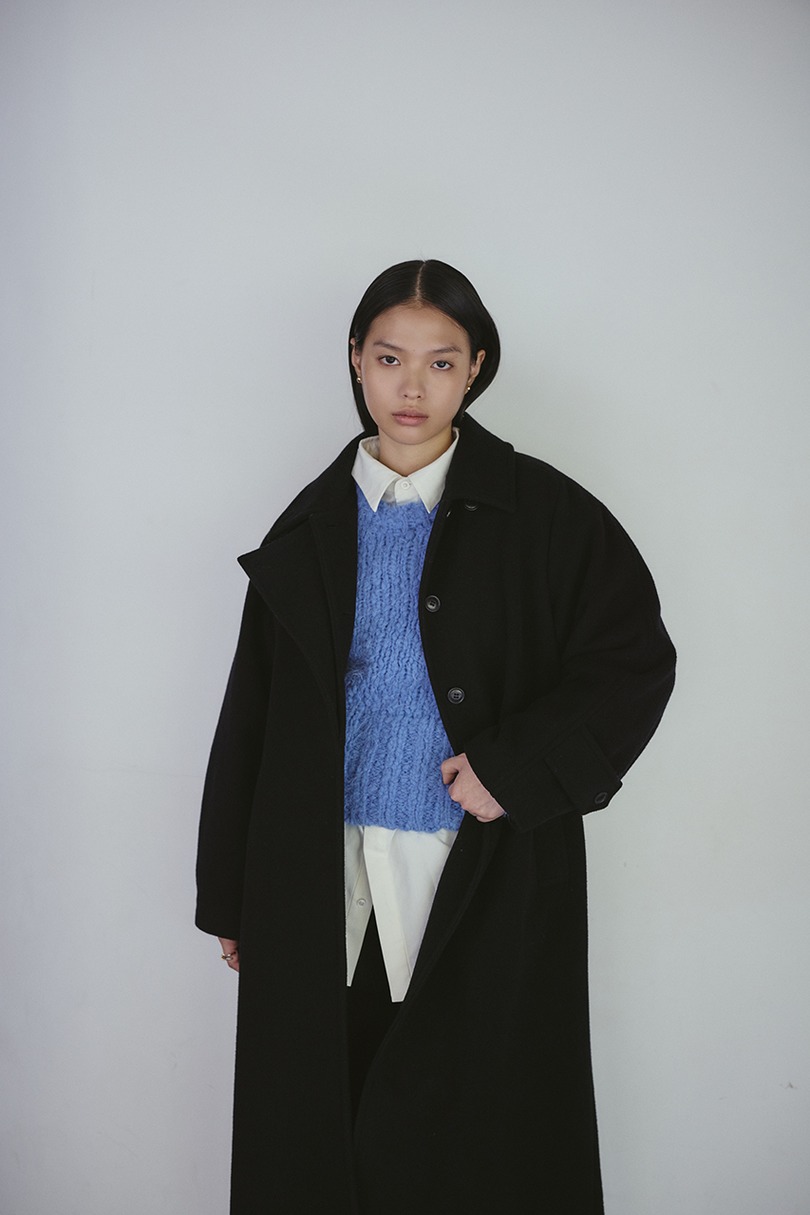 2WAYウールロングコート 詳細画像 BLK 2