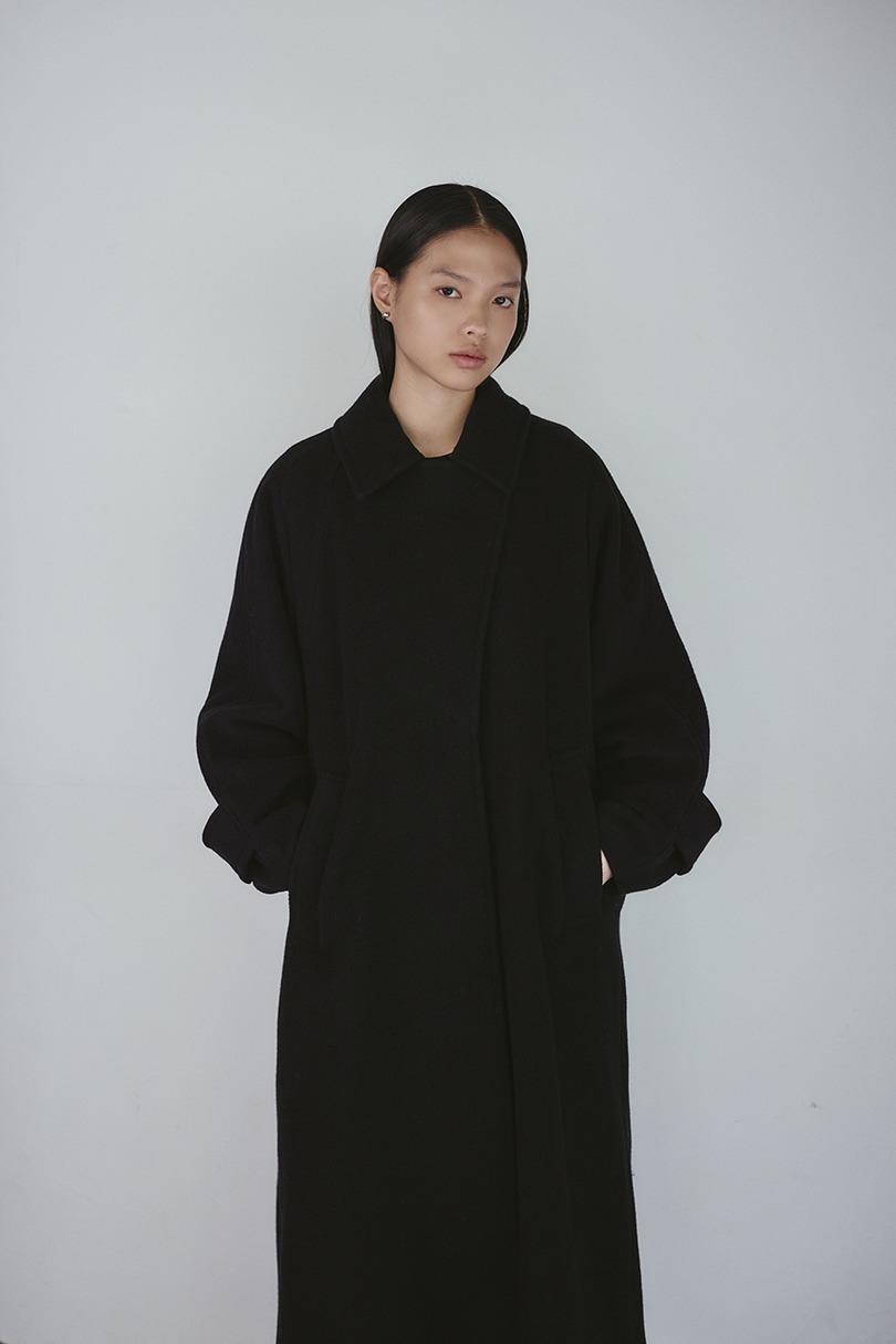 2WAYウールロングコート 詳細画像 BLK 5