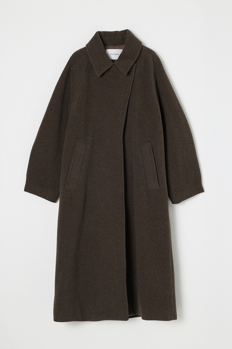 2WAYウールロングコート 詳細画像 BRN 6