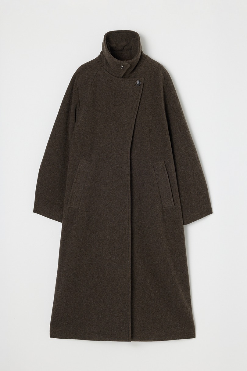 2WAYウールロングコート 詳細画像 BRN 8