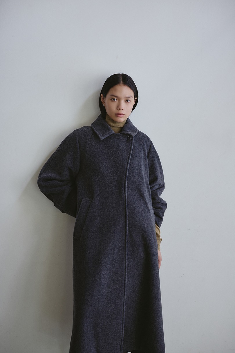 2WAYウールロングコート
