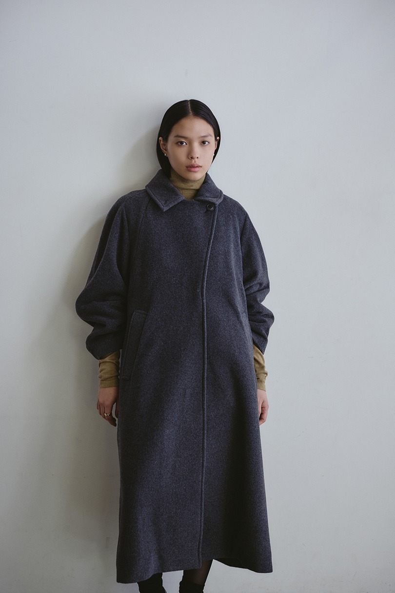 2WAYウールロングコート 詳細画像 GRY 2