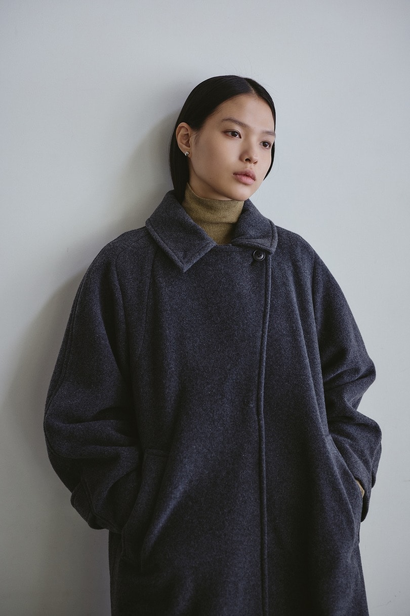 2WAYウールロングコート 詳細画像 GRY 3