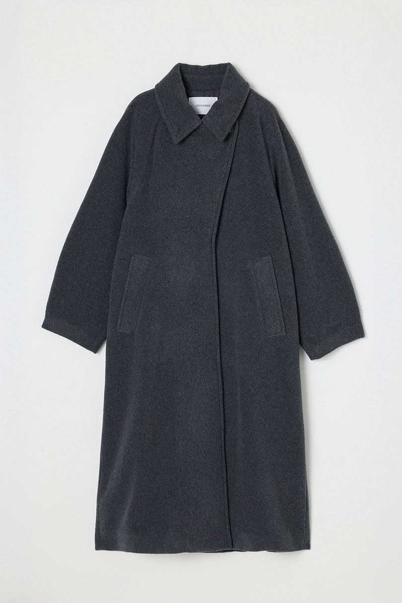 2WAYウールロングコート 詳細画像 GRY 9