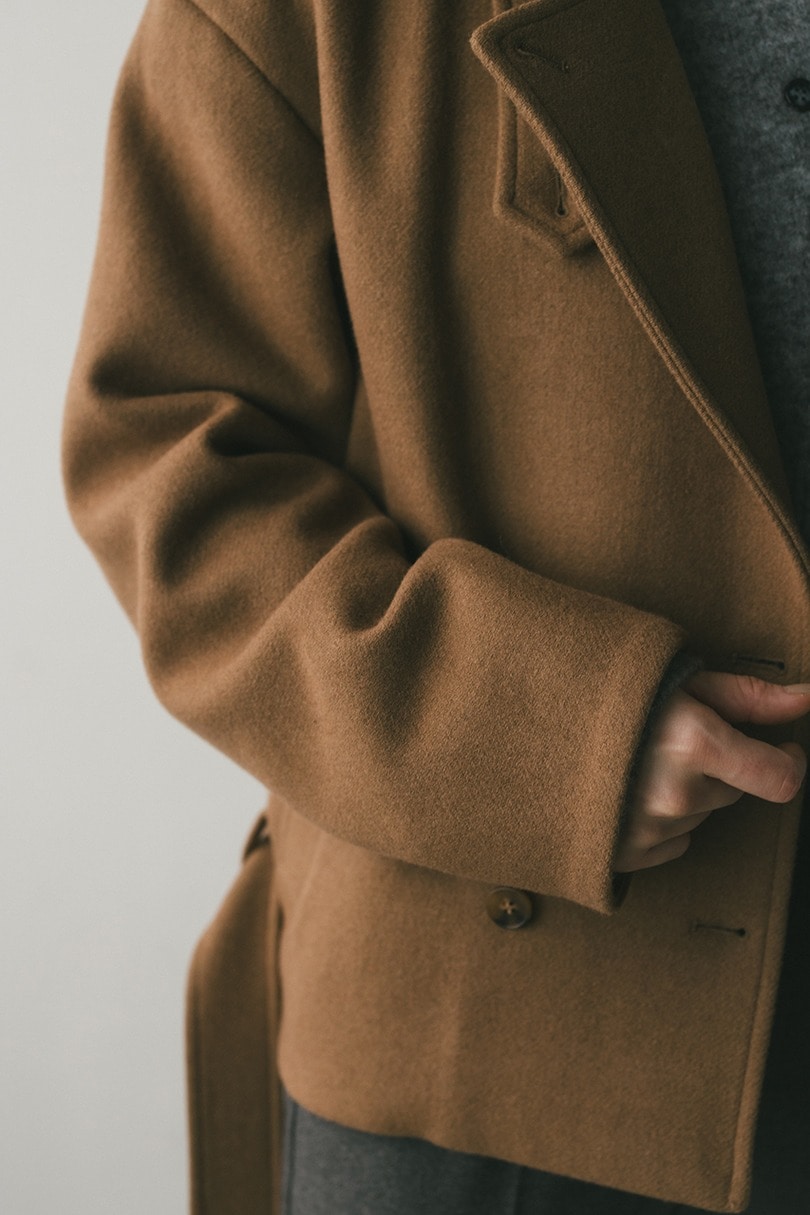 ウールベルトショートコート 詳細画像 CAM 10