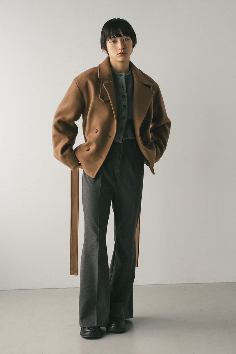 ウールベルトショートコート 詳細画像 CAM 2