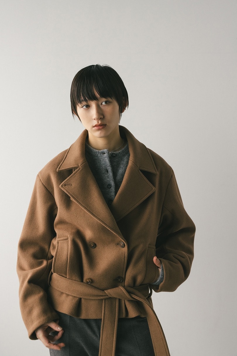 ウールベルトショートコート 詳細画像 CAM 5